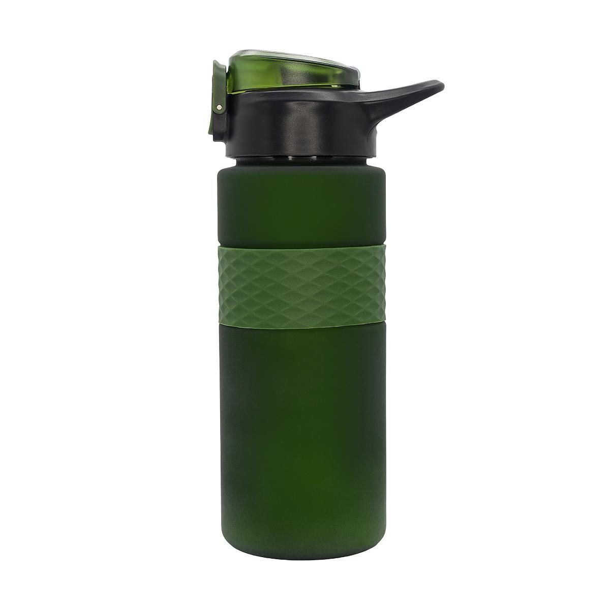 R08078.51 - Bidon ze słomką Noviq 700 ml, ciemny zielony