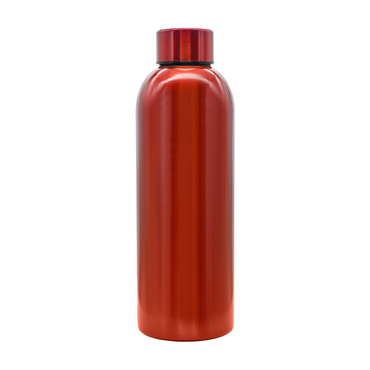 R08106.08 - Butelka stalowa Morio 750 ml, czerwony