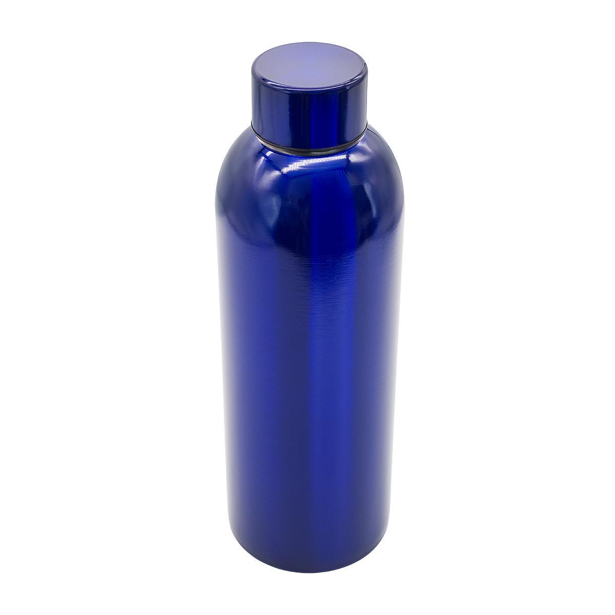R08106.42 - Butelka stalowa Morio 750 ml, granatowy