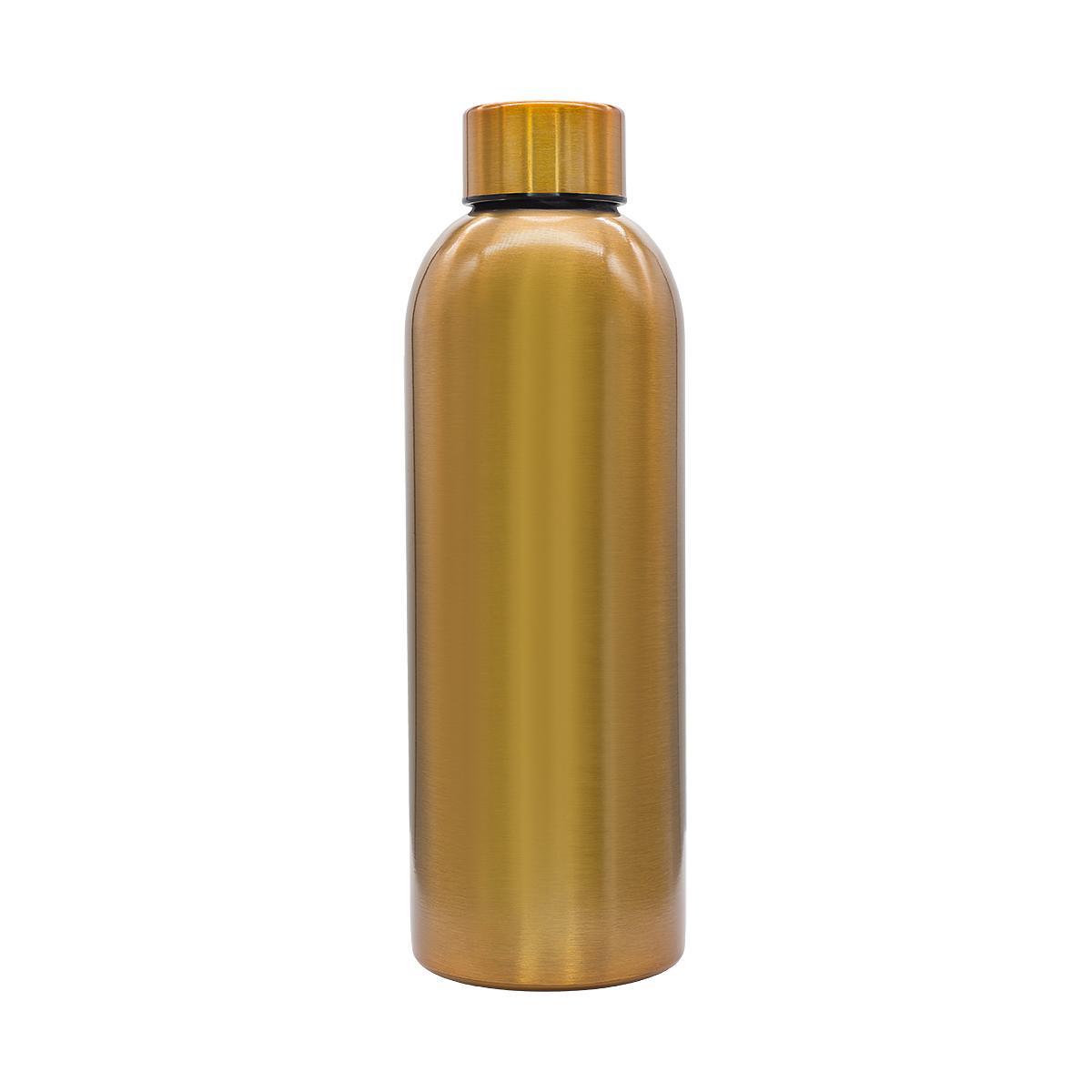 R08106.79 - Butelka stalowa Morio 750 ml, złoty