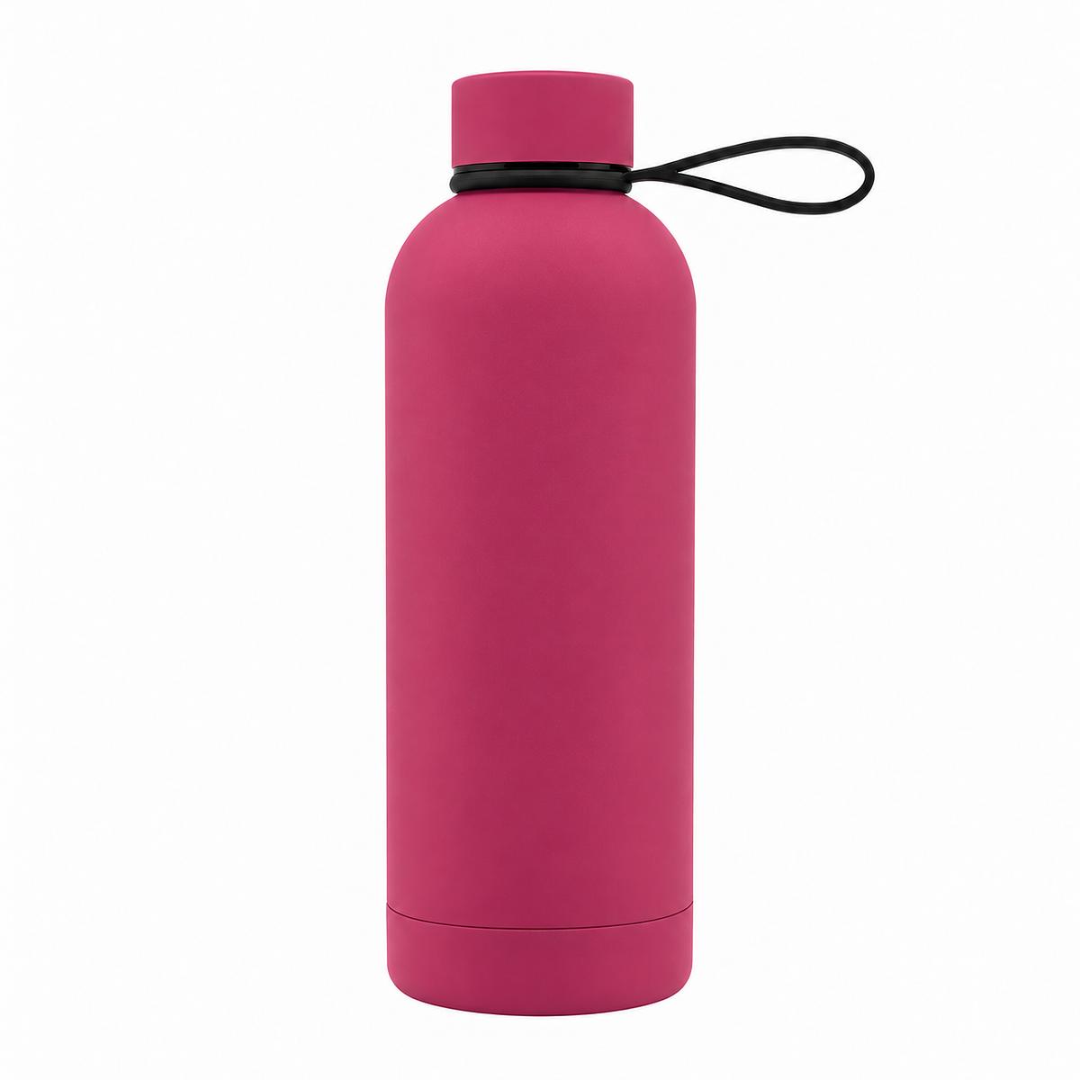 R08993.34 - Butelka termiczna z uchwytem Mendoza Duo 500 ml, magenta