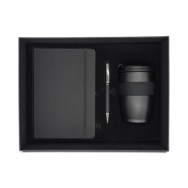 R17019.02.O - Zestaw upominkowy Dallas, czarny