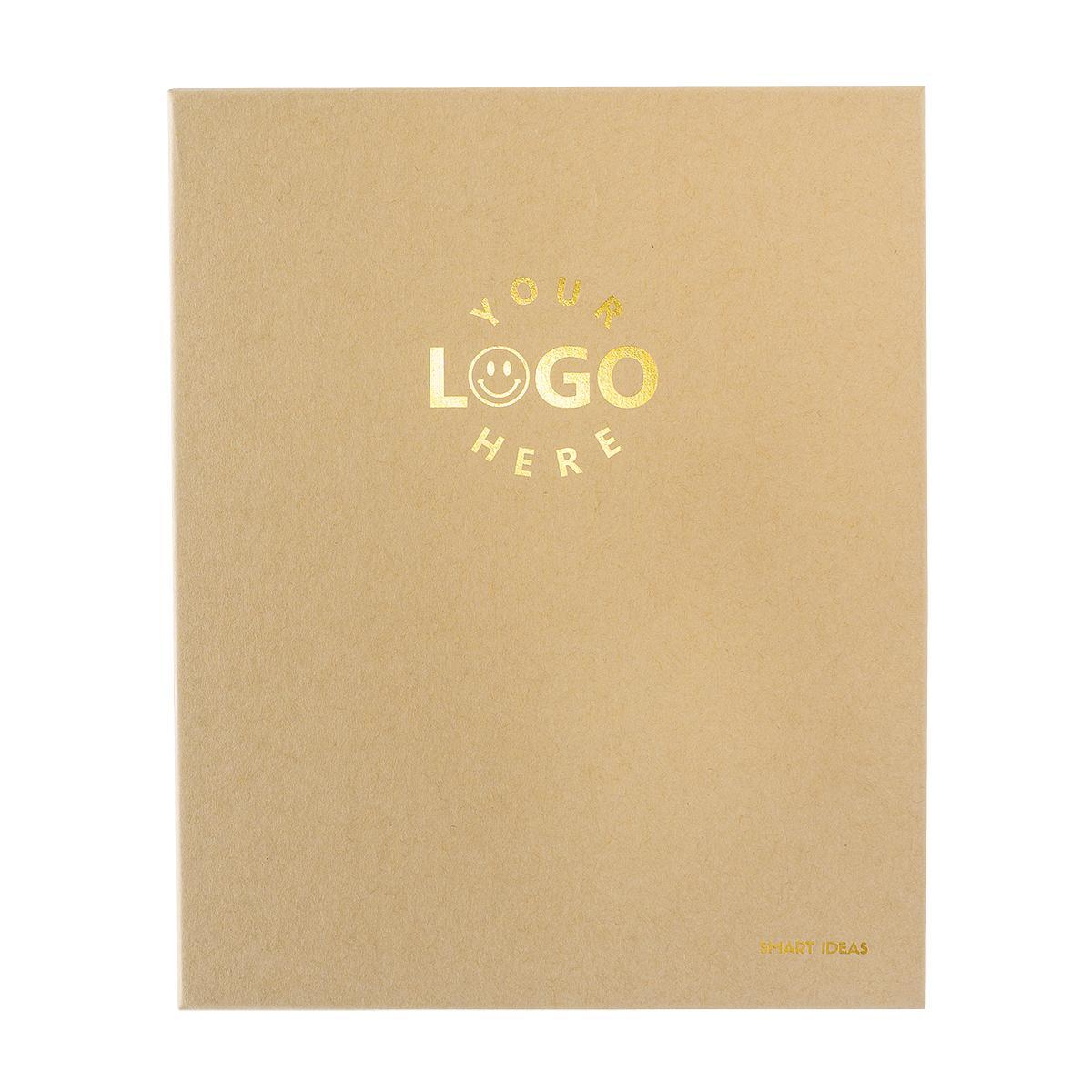 R47123.79 - Zestaw notes z długopisem Aurora, złoty