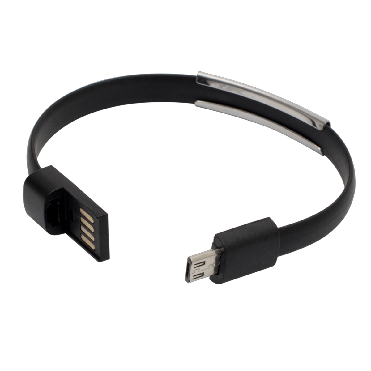 R50189.02 - Bransoletka USB Bracelet, czarny 