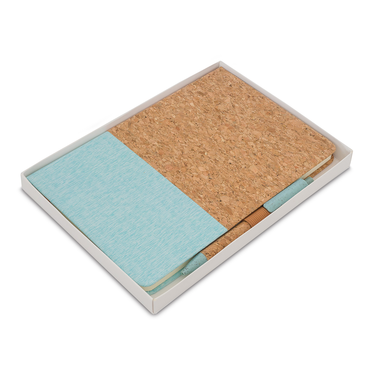 R64259.05 - Zestaw z notesem Tossa, zielony 