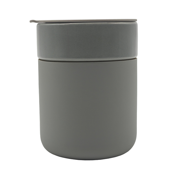 R85322.21 - Kubek ceramiczny Caldo 370 ml, szary 