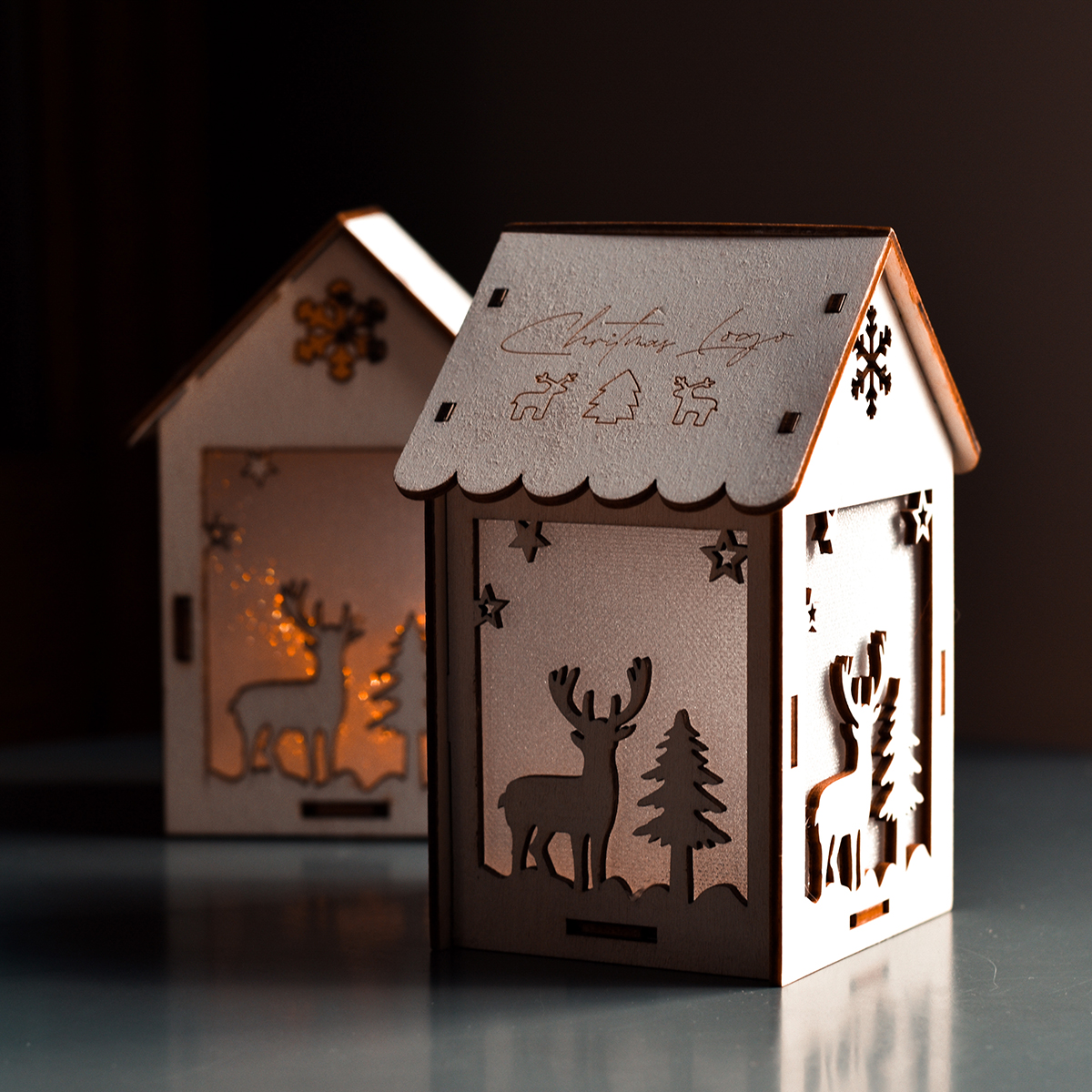 X91025.06 - Lampion Christmas Lantern, biały 