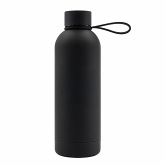R08993 - Butelka termiczna z uchwytem Mendoza Duo 500 ml, czarny 