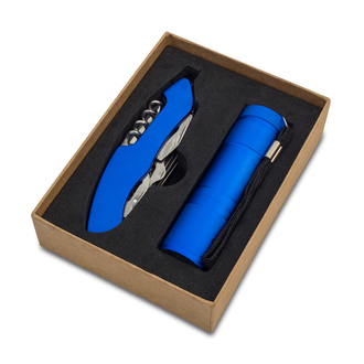 R17486 - Zestaw narzędzi w pudełku Camden, niebieski 