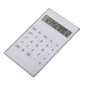 R64483 - Kalkulator Transparent, biały 