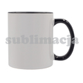 R85319.02 - Kubek z powłoką sublimacyjną Gaeta 330 ml, czarny 